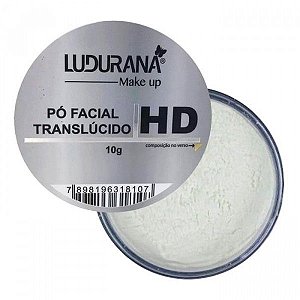 Pó Facial Translúcido HD Solto Ludurana