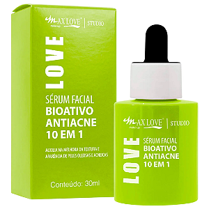 Sérum Facial Bioativo Antiacne 10 em 1 Max Love ML291