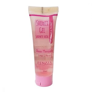 Sabonete Facial Rosa Mosqueta Shower Gel Passo 1 Fenzza FZ26015