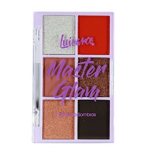 Paleta de Sombras Master Glam Luisance Cor C L2079