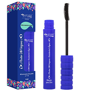 Máscara Para Cílios Flower 24 Horas Vegana Nº 70 Max Love ML686 Rímel