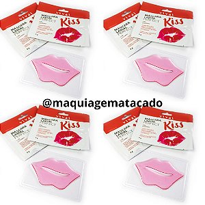 Kit 04 Unidades Máscara Labial Perfect Kiss com Colágeno Vivai 5035
