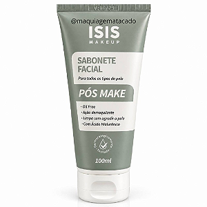 Sabonete Facial Pós Make Isis Makeup IS019