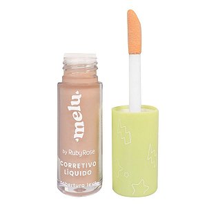 Corretivo Líquido Cobertura Leve Melu By Ruby Rose RR8104 Cappuccino 4