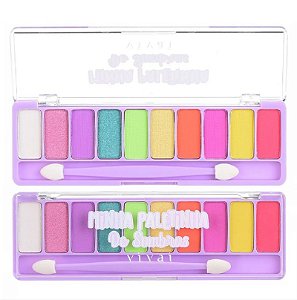 Minha Paletinha de Sombras Vivai 4037 Cor B