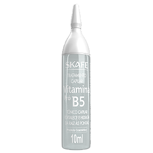 Tratamento Capilar Vitamina Pró B5 Skafe Ampola 10ml