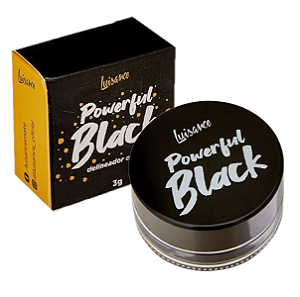 Delineador em Gel Powerful Black Luisance L9033