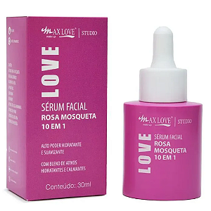Sérum Facial Rosa Mosqueta 10 em 1 Max Love ML838