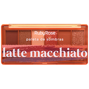 Paleta de Sombras Latte Macchiato Ruby Rose HBF531