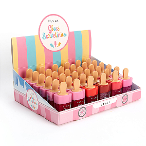 Gloss Sorvetinho Vivai 3069 Atacado Box 36 Unidades