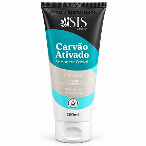 Sabonete Facial Carvão Ativado Isis Makeup IS098