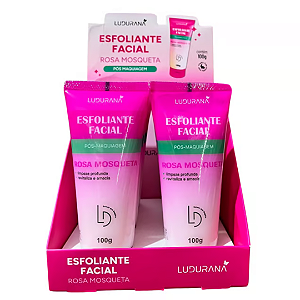 Esfoliante Facial Rosa Mosqueta Ludurana B00134 Atacado Box 06 Unidades