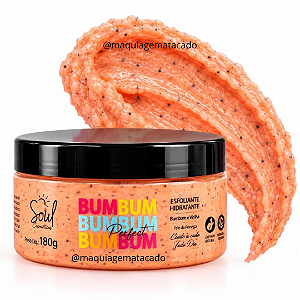 Esfoliante Hidratante Bumbum e Virilha Bumbum Perfeito Pele de Pêssego Soul Cosméticos 180g SL258