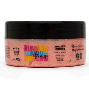 Esfoliante Hidratante Bumbum e Virilha Bumbum Perfeito Pele de Pêssego Soul Cosméticos 180g