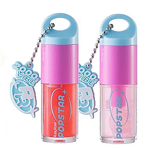Kit 02 Unidades Lip Oil Pop Star Gimme Bling Ruby Rose HBL6507