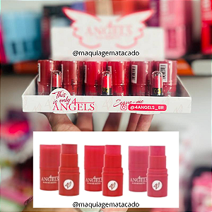 Kit 03 Unidades Blush em Bastão 4 Angels BR1094
