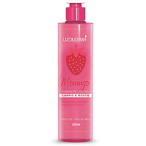 Sabonete Líquido Corpo e Rosto Ludurana Morango B00293