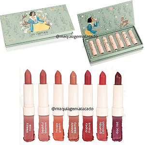Kit 7 Batons Branca de Neve Fenzza DIS227