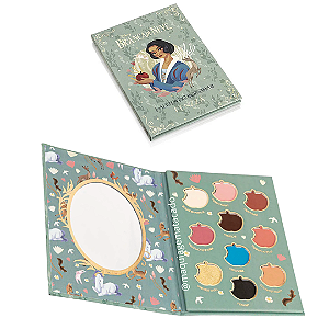 Paleta de Sombras com Espelho Branca de Neve Fenzza DIS225
