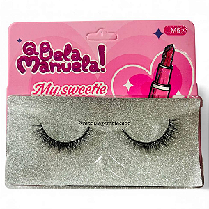 Cílios Postiços My Sweetie M5 Q Bela Manuela QBM670-5