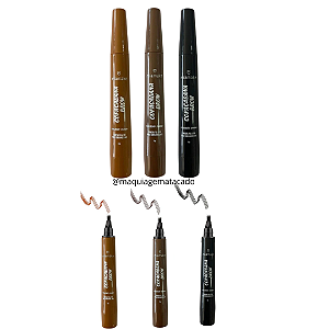 Kit 03 Unidades Caneta Fio a Fio Para Sobrancelhas Copacabana Brow Mia Make 438
