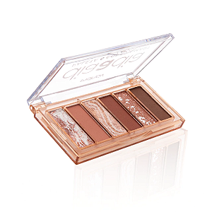 Paleta de Sombras 6 Cores Smart Dia a Dia Mahav Cor 01