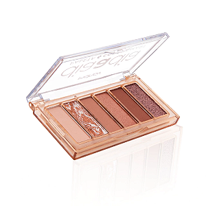 Paleta de Sombras 6 Cores Smart Dia a Dia Mahav Cor 02