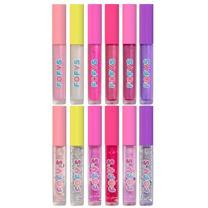 Kit 12 Unidades Lip Gloss Fofy's Vivai 3287