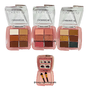 Kit 03 Unidades Paleta de Sombras Labranche LA2209