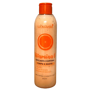 Esfoliante Corpo e Rosto Ludurana Vitamina C B00291