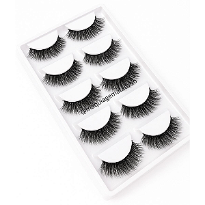 Cílios Postiços 05 Pares Make Lolita ML212
