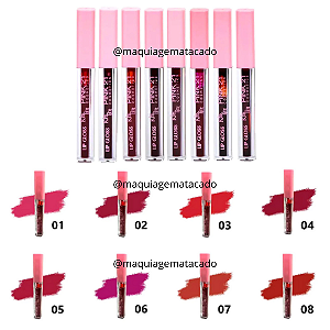 Kit 08 Unidades Lip Tint Kiss Pink 21 CS2855