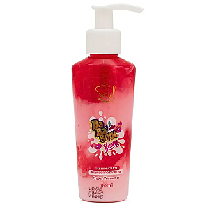 Gel Hidratante Para Corpo e Virilha Babasoul Sexy Frutas Vermelhas Soul Cosméticos 100ml SL722