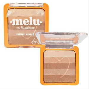 Iluminador Shine Bomb Melu by Ruby Rose HB7233 Cor 01 Crunchy