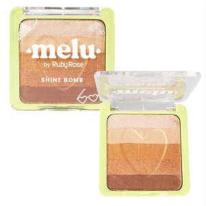 Iluminador Shine Bomb Melu by Ruby Rose HB7233 Cor 02 Apple Pie