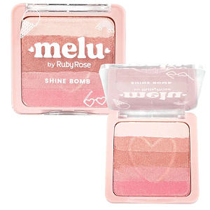 Iluminador Shine Bomb Melu by Ruby Rose HB7233 Cor 04 Pink Cake