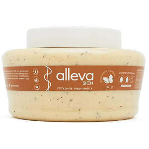 Esfoliante Corpo e Rosto Alleva Fresh Vanilla AL7401