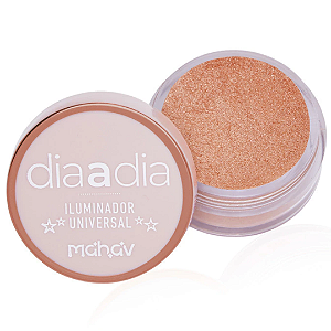 Iluminador Universal em Pó Solto Dia a Dia Mahav Cor Dourado
