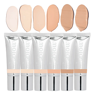 Kit 06 Unidades Base Líquida Oh My Skin Blow Ruby Rose HBM303 Cores 10 ao 60