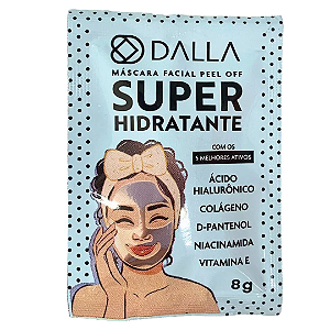 Máscara Facial Peel Off Super Hidratante Dalla DL1004