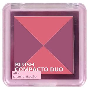 Blush Compacto Duo Ruby Rose HBF585 Cor DB05