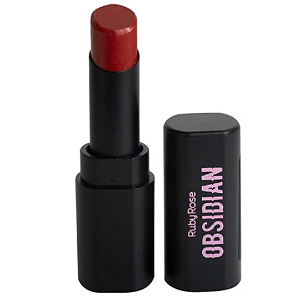 Batom Cream Satin Obsidian Ruby Rose HB7000 Cor 06