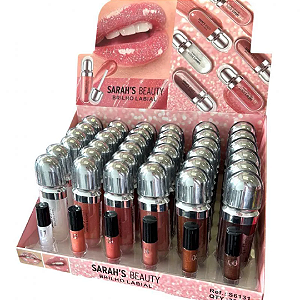 Gloss Brilho Labial Sarah's Beauty S6131 Atacado Box 36 Unidades