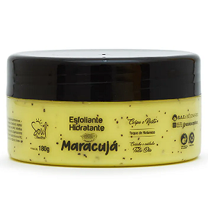 Esfoliante Hidratante de Maracujá Corpo e Rosto Soul Cosméticos 180g SL043