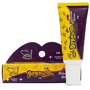 Hidratante Labial Babasoul Soul Cosméticos Uva SL696