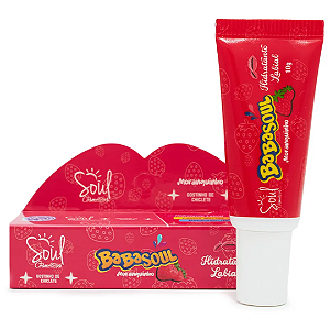 Hidratante Labial Babasoul Soul Cosméticos Moranguinho SL665