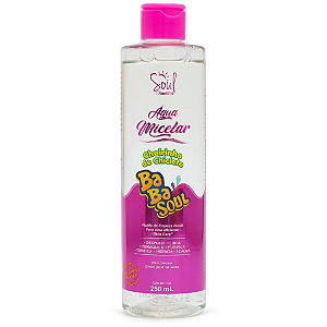 Água Micelar Cheirinho de Chiclete Babasoul Soul Cosméticos Tutti 250ml SL104