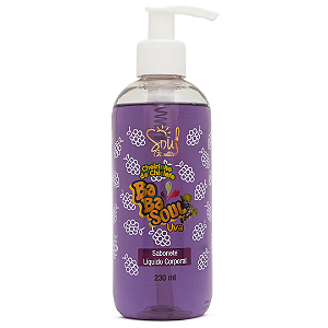 Sabonete Líquido Corporal Cheirinho de Chiclete Babasoul Uva Soul Cosméticos SL883