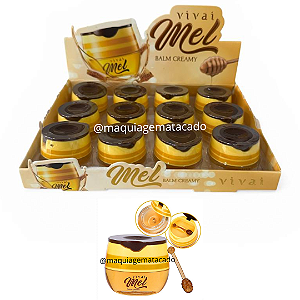 Balm Creamy Mel Vivai 3359 Atacado Box 12 Unidades