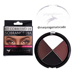 Kit Corretivo de Sobrancelha Bella Femme BF10043